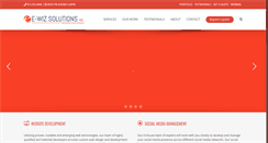 Desktop Screenshot of ewizsolutions.com